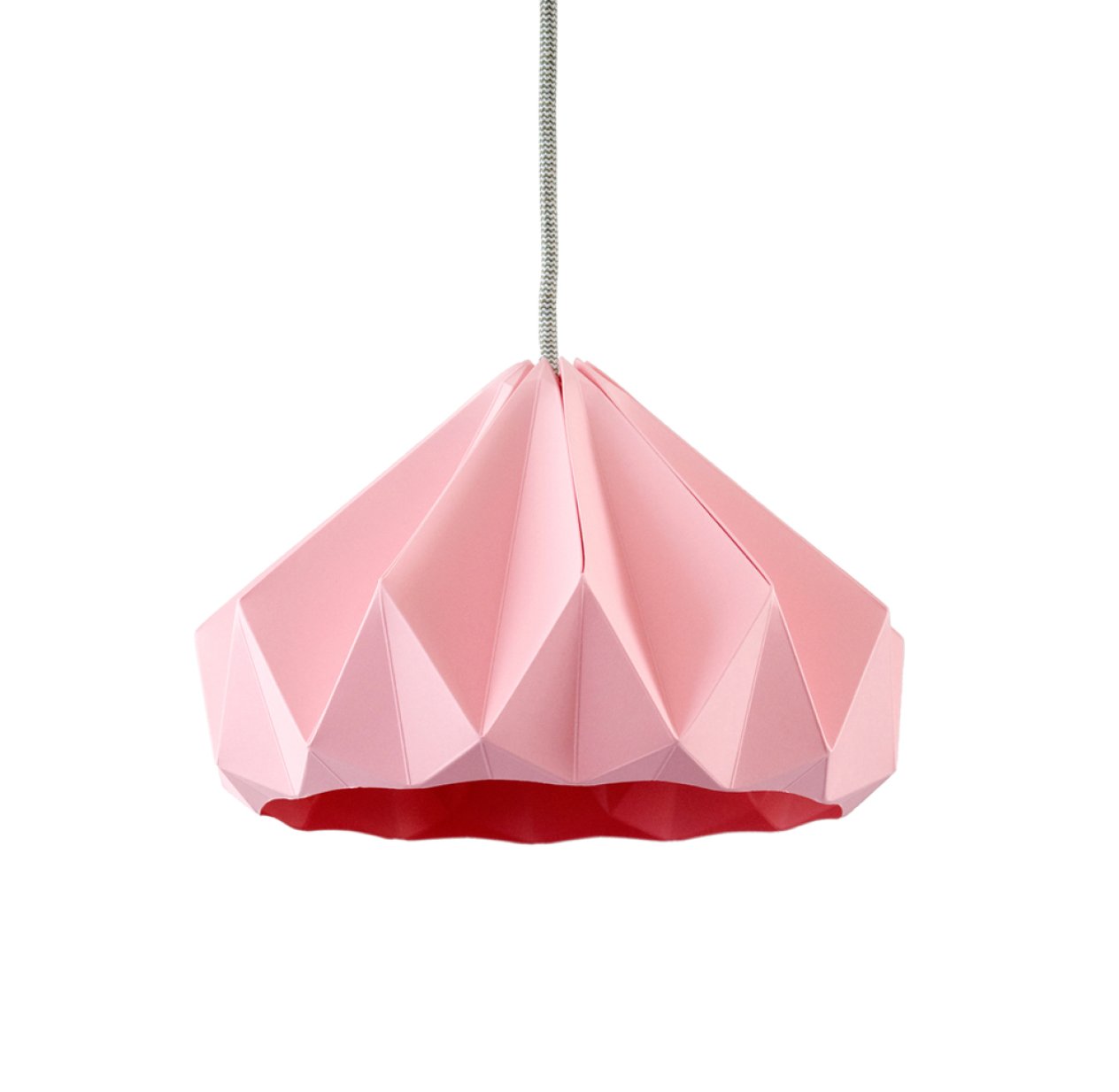 Suspension Origami Chestnut Rose